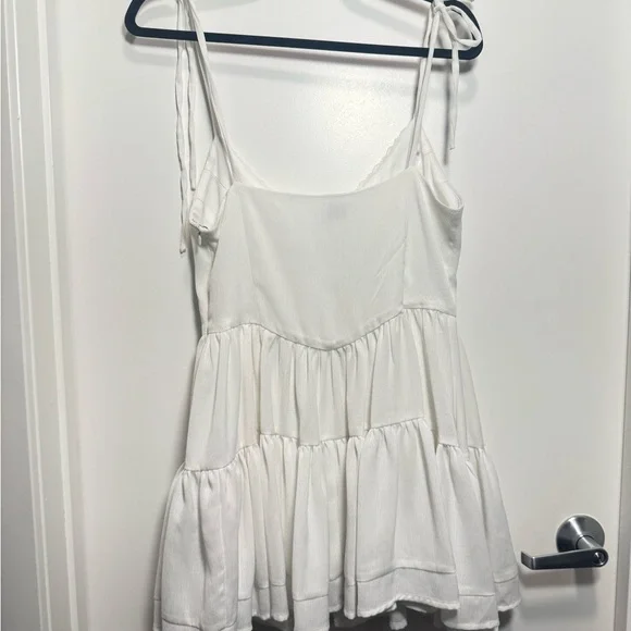 Tiger Mist White Sundress - Picture 6 of 7